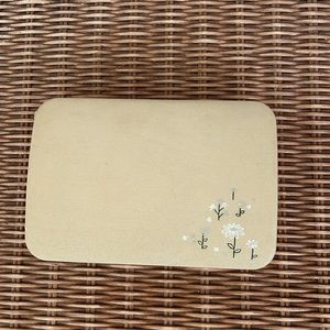 Farrington jewelry box. Butterflies. Pink satin & velvet